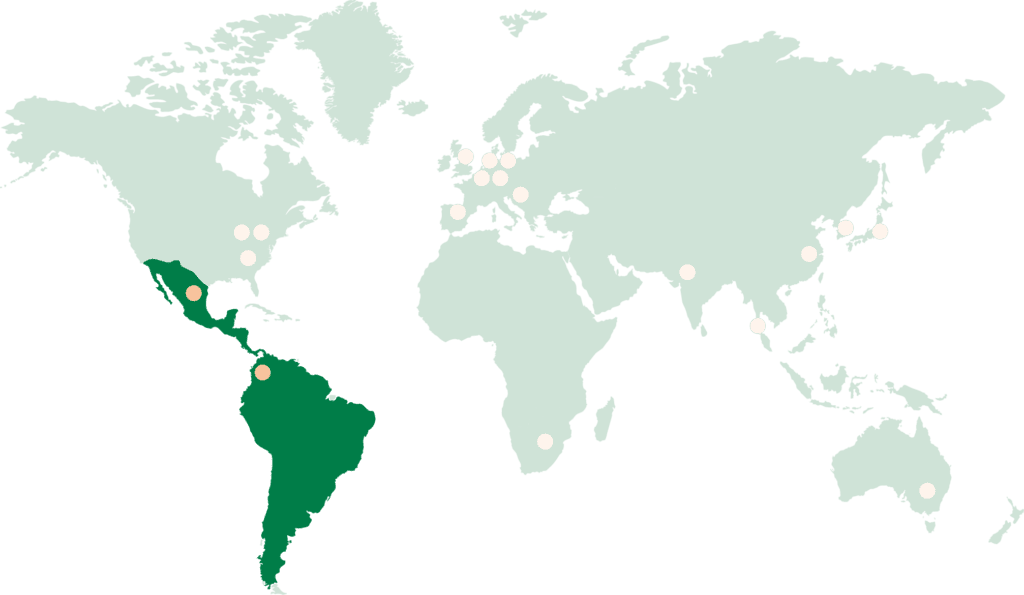 Karte-Lateinamerika
